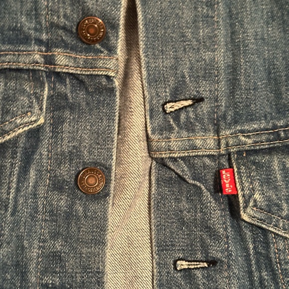 Vintage Levi's Indigo Denim Jacket - Picture 4 of 6